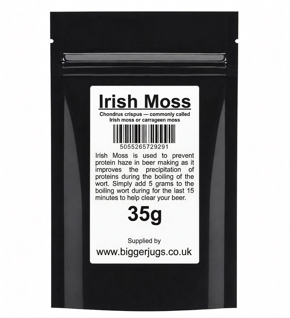 Irish Moss (Carragreen Moss / Chondrus Crispus) 35g - Supplied in Resealable Pouch
