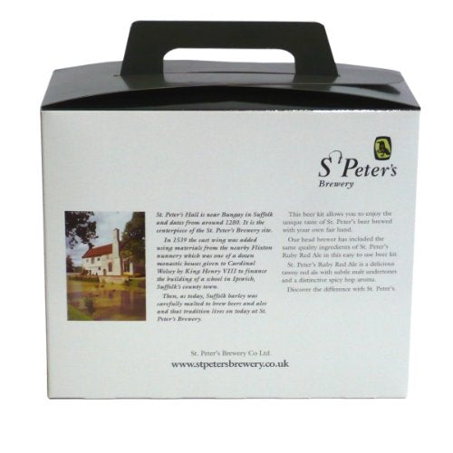 St Peters Brewery - Ruby Red Ale 3Kg 40 Pint Beer Kit