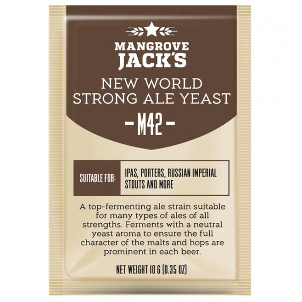 Mangrove Jack's Craft Series New World Strong Ale Yeast Sachet 10g