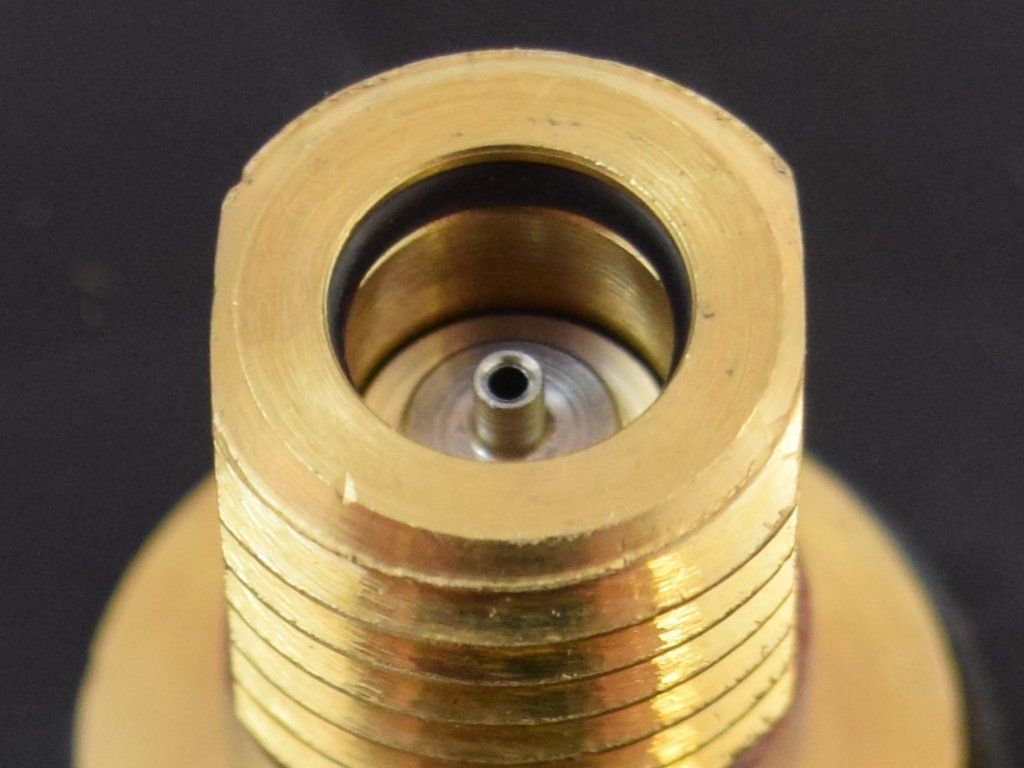 King Keg Bottom Tap Pressure Barrel - with Deep Drilled 8g Pin Valve Cap