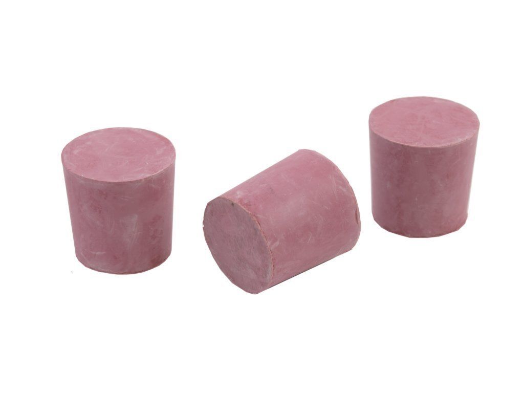 Pack of 3 Rubber Bungs (Solid) - To Fit Glass Demi-Johns