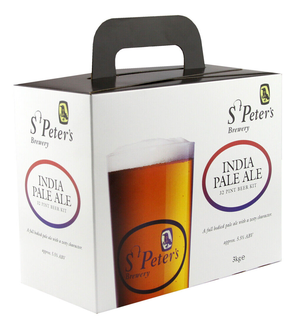 St Peters Brewery - India Pale Ale (IPA) 3Kg 32 Pint Beer Kit