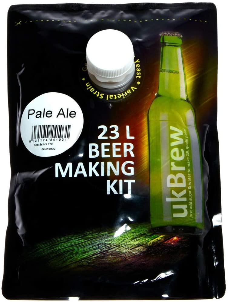 ukBrew - Pale Ale 1.6Kg 40 Pint Beer Kit