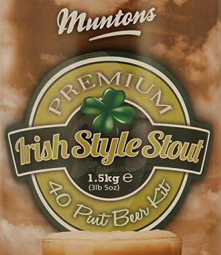 Muntons Premium - Irish Stout 1.5Kg 40 Pint Beer Kit