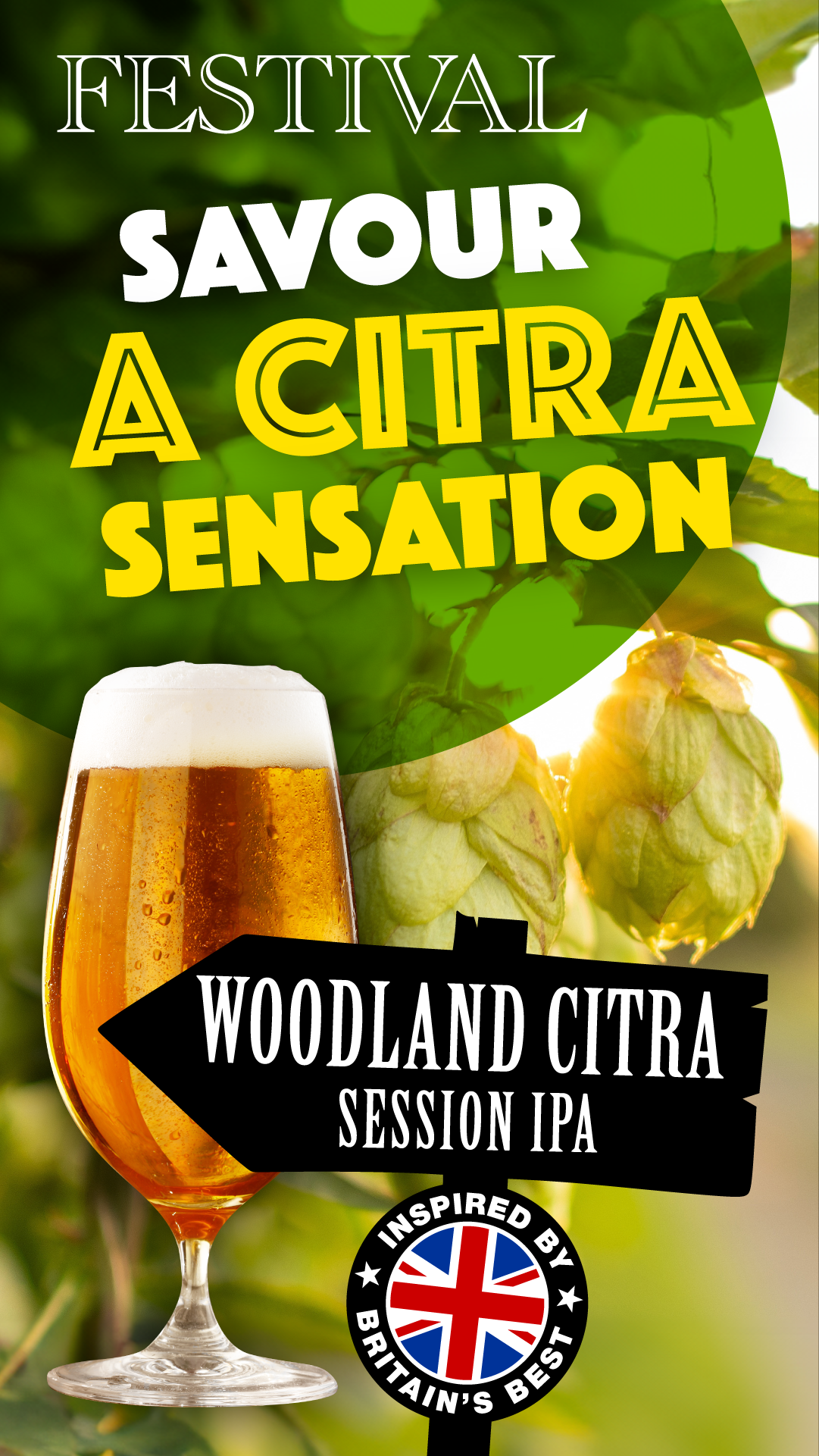 Festival Premium Ales - Woodland Citra Session IPA 3.1Kg Beer Kit
