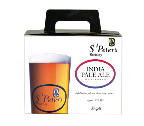 St Peters Brewery - India Pale Ale (IPA) 3Kg 32 Pint Beer Kit
