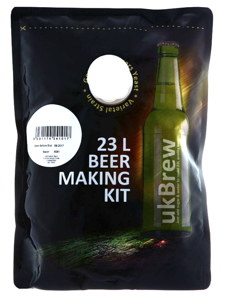 ukBrew - India Pale Ale (IPA) 1.6Kg 40 Pint Beer Kit