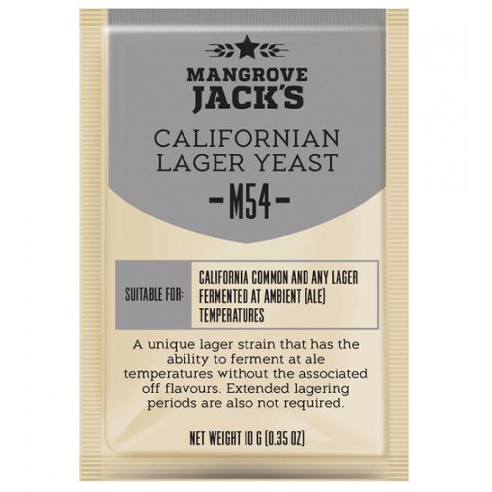 Mangrove Jack's Craft Series Californian Lager M54 Yeast Sachet 10g
