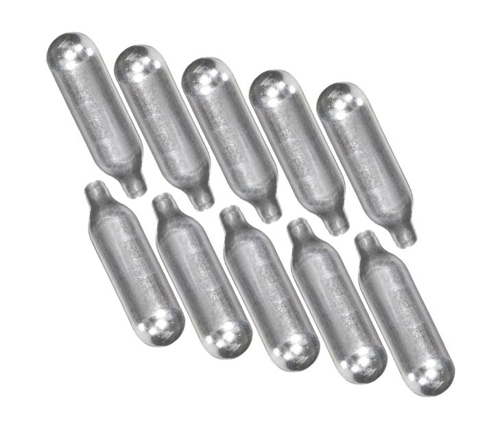 CO2 Gas Bulbs 8g (Pack of 10) - For Use With Soda Siphon, Pressure Barrel & Homebrew Kegs