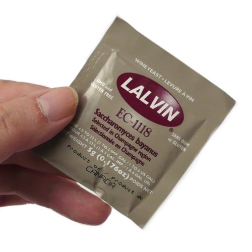 Lalvin EC-1118 Sparkling Wine Champagne Style & Cider Yeast 5g Sachet