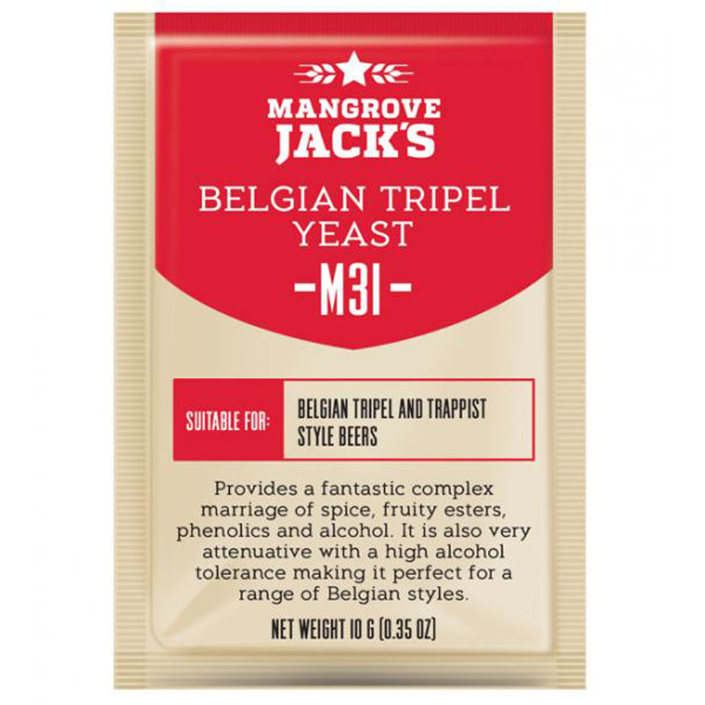 Mangrove Jack's Craft Series Belgian Tripel M31 Yeast Sachet 10g