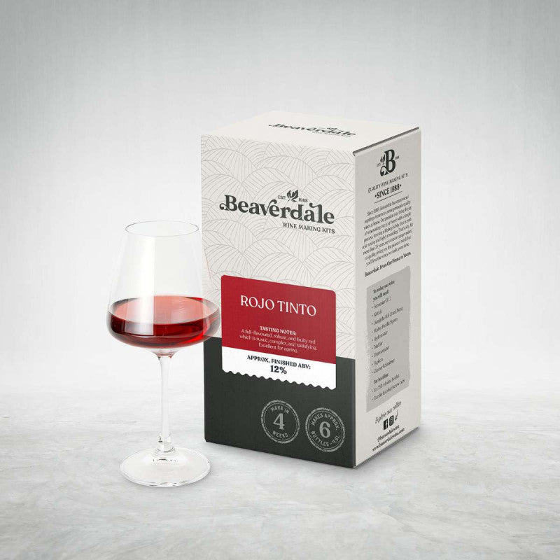 Beaverdale 6 Bottle Red Wine Kit - Rojo Tinto