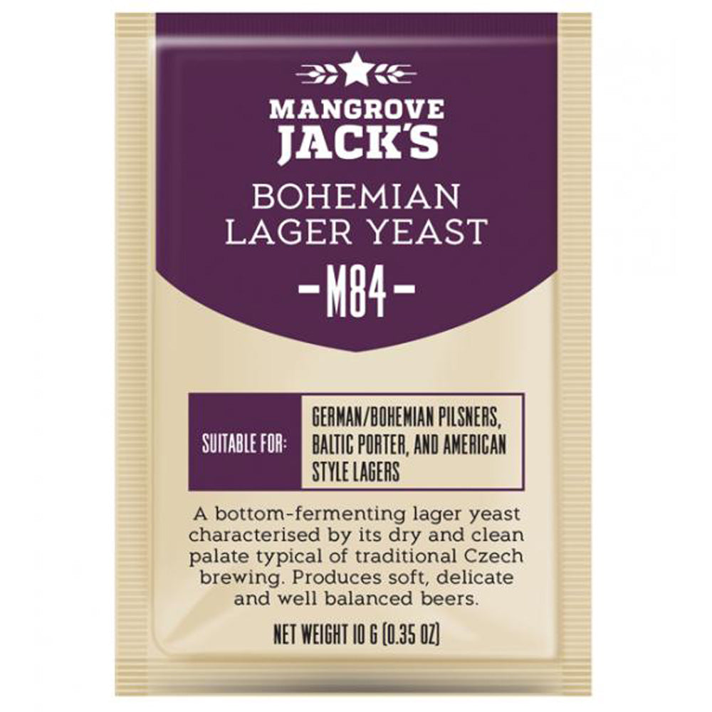 Mangrove Jack's Craft Series Bohemian Lager M84 Yeast Sachet 10g