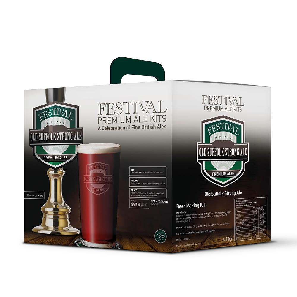 Festival Premium Ales - Old Suffolk Strong Ale 4.1Kg Beer Kit