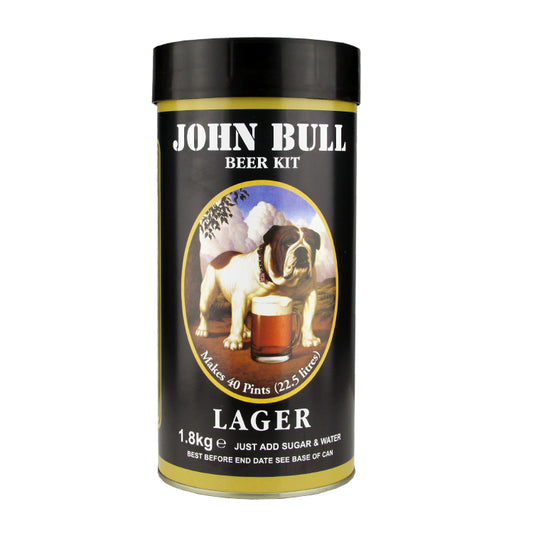 John Bull - Lager 1.8Kg 40 Pint Beer Kit