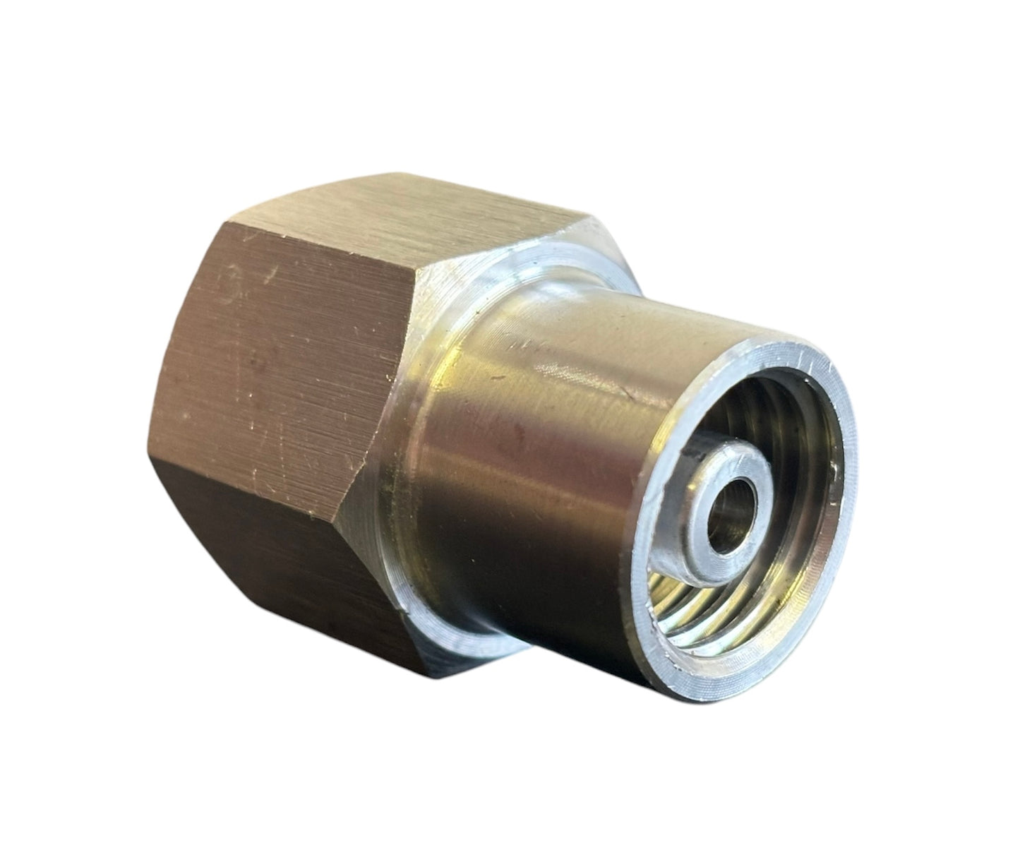 S30 Valve to Soda Stream Style CO2 Canister Adapter - For Use With Both 2" Caps & King Keg 4" Pressure Barrel Caps