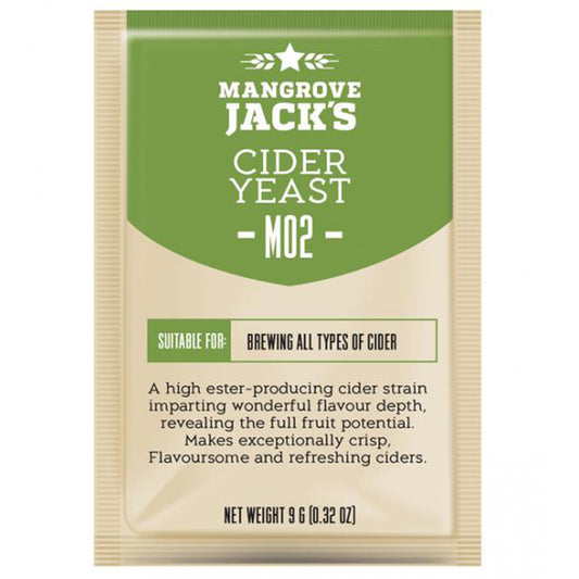 Mangrove Jack's Craft Series Cider M02 Yeast Sachet 9g