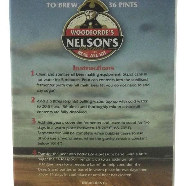 Woodfordes - Nelsons Revenge Strong Bitter 3Kg 36 Pint Beer Kit