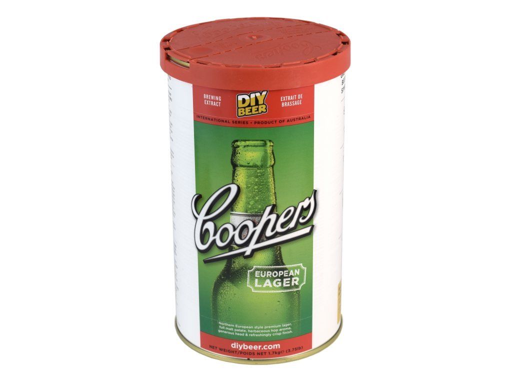 Coopers - European Lager 1.7Kg 40 Pint Beer Kit
