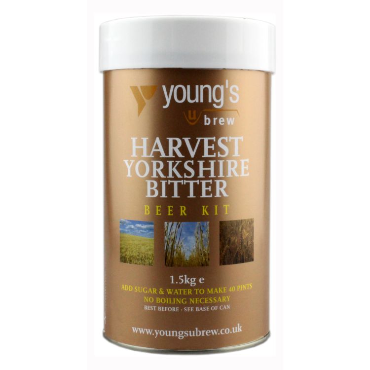 Youngs - Harvest Yorkshire Bitter 1.8Kg 40 Pint Beer Kit - NEW WEIGHT