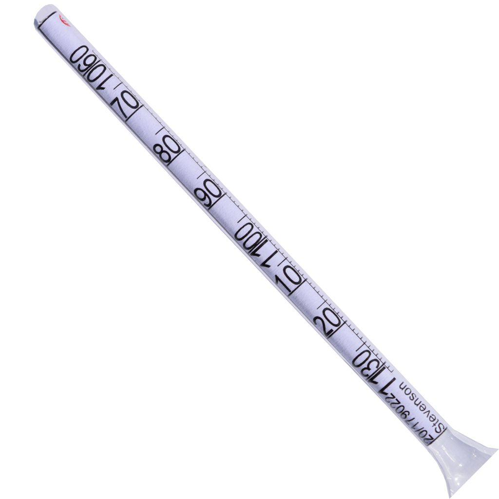 Hydrometer - Stevenson Reeves Easy To Read Precision Single Scale (Range 1.060 to 1.130) - For Mead
