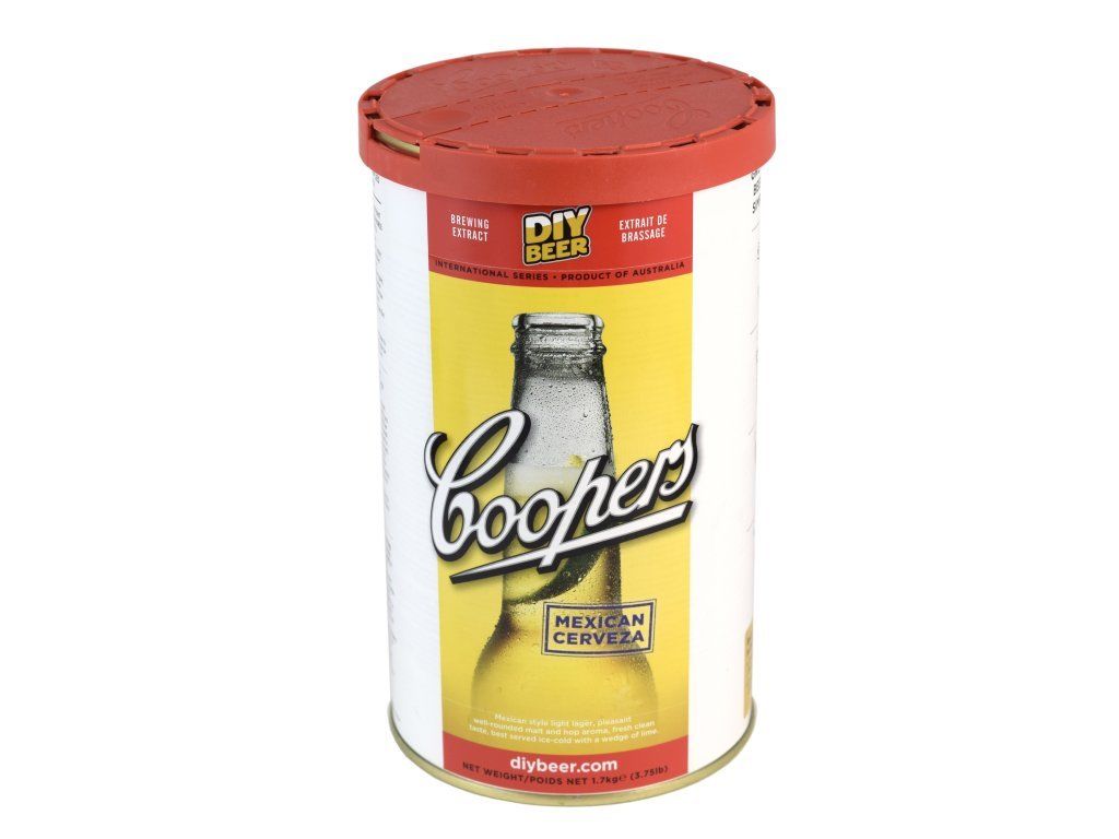 Coopers - Mexican Cerveza 1.7Kg 40 Pint Beer Kit