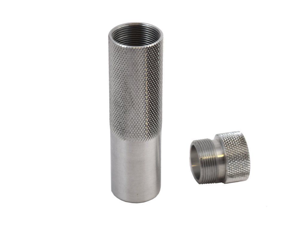 Solid Metal CO2 Injector Bulb Holder (Made In UK) - For Use with 8g CO2 Gas Bulbs