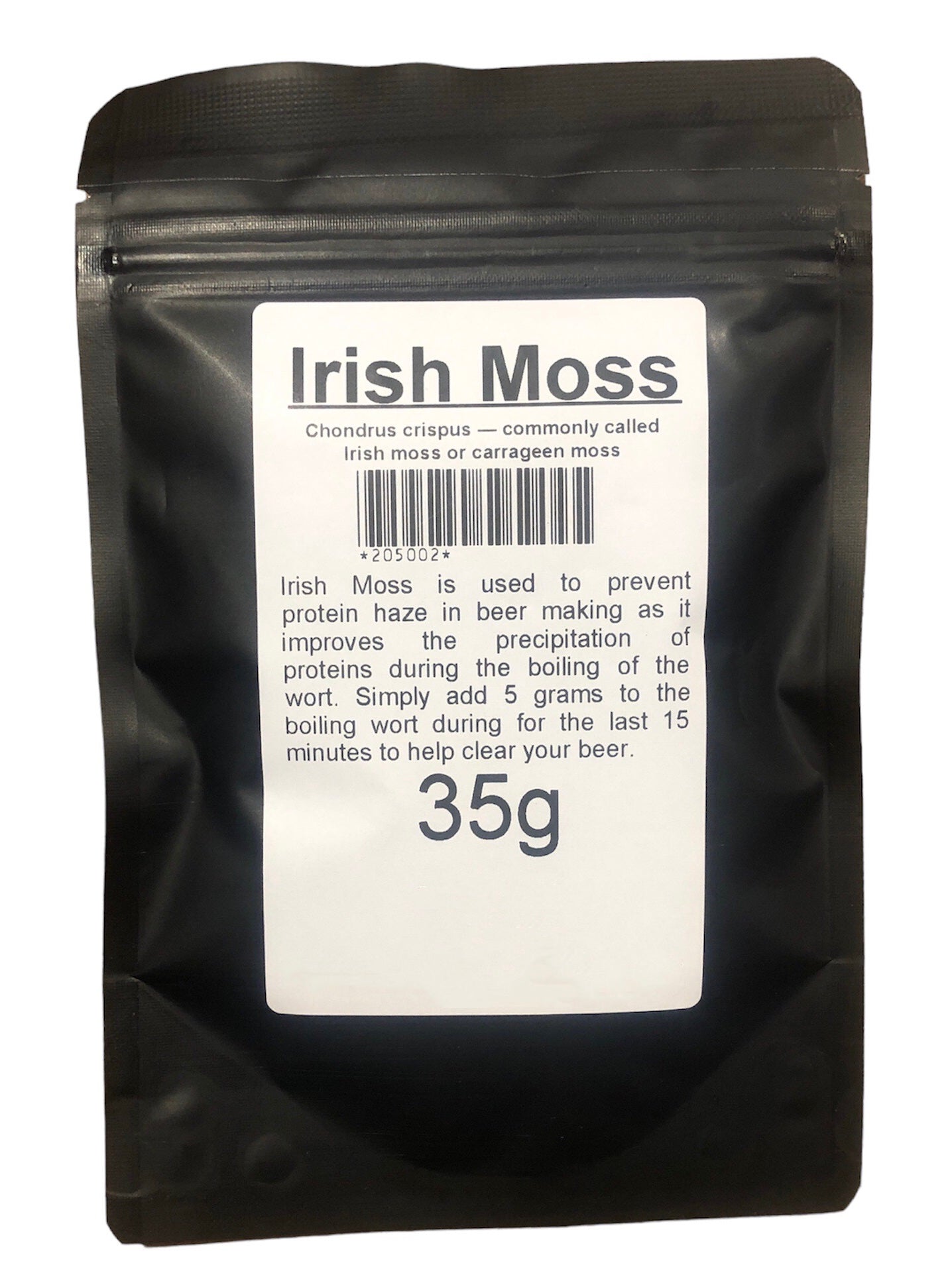Irish Moss (Carragreen Moss / Chondrus Crispus) 35g - Supplied in Resealable Pouch