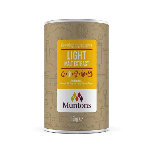 Muntons 1.5Kg Canned Malt Extract - Light