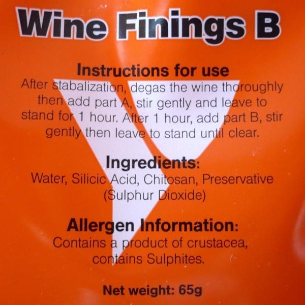 Wine & Beer Finings - Youngs 2 Part Wine & Beer Finings - Treats 23 Litres (5 Gallons)