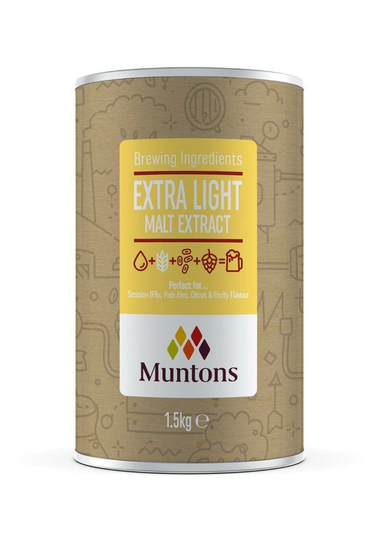 Muntons 1.5Kg Canned Malt Extract - Extra Light