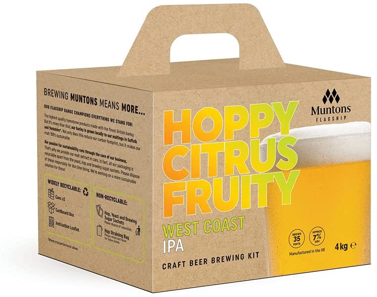 Muntons Flagship - West Coast IPA 4.0Kg Beer Kit