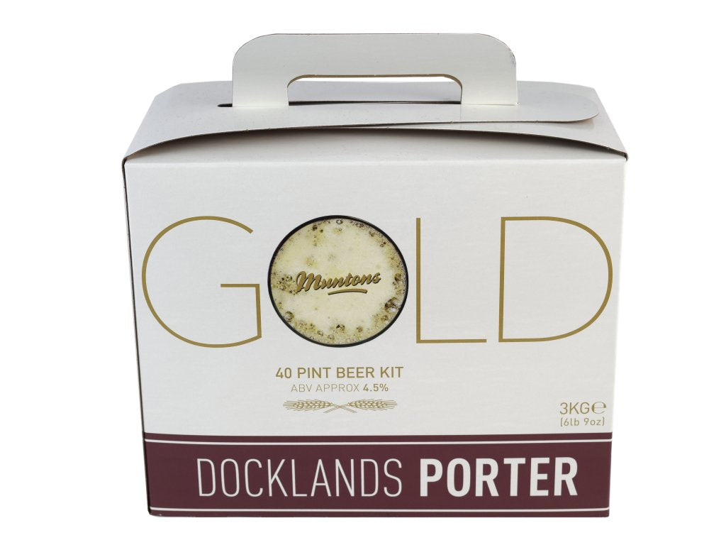 Muntons Gold - Docklands Porter 3.0Kg Beer Kit