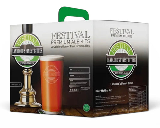 Festival Premium Ales - Landlords Finest Bitter 3.1Kg Beer Kit
