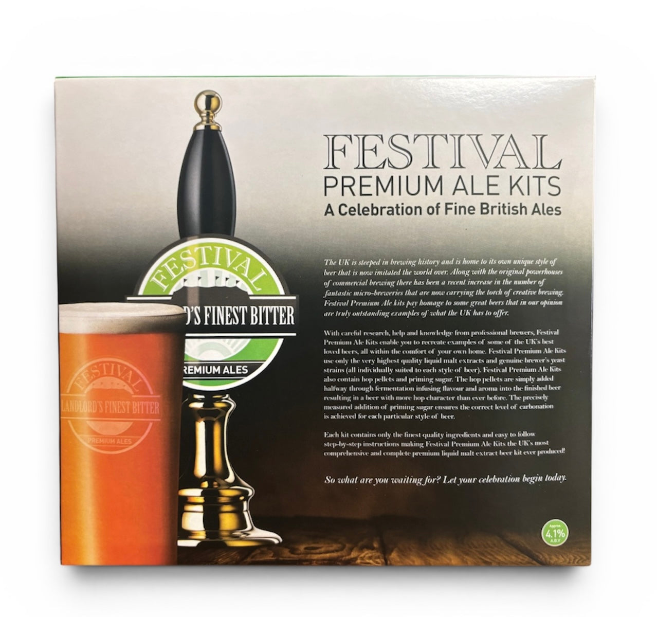 Festival Premium Ales - Landlords Finest Bitter 3.1Kg Beer Kit
