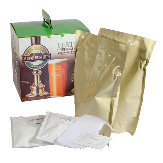 Festival Premium Ales - Landlords Finest Bitter 3.1Kg Beer Kit