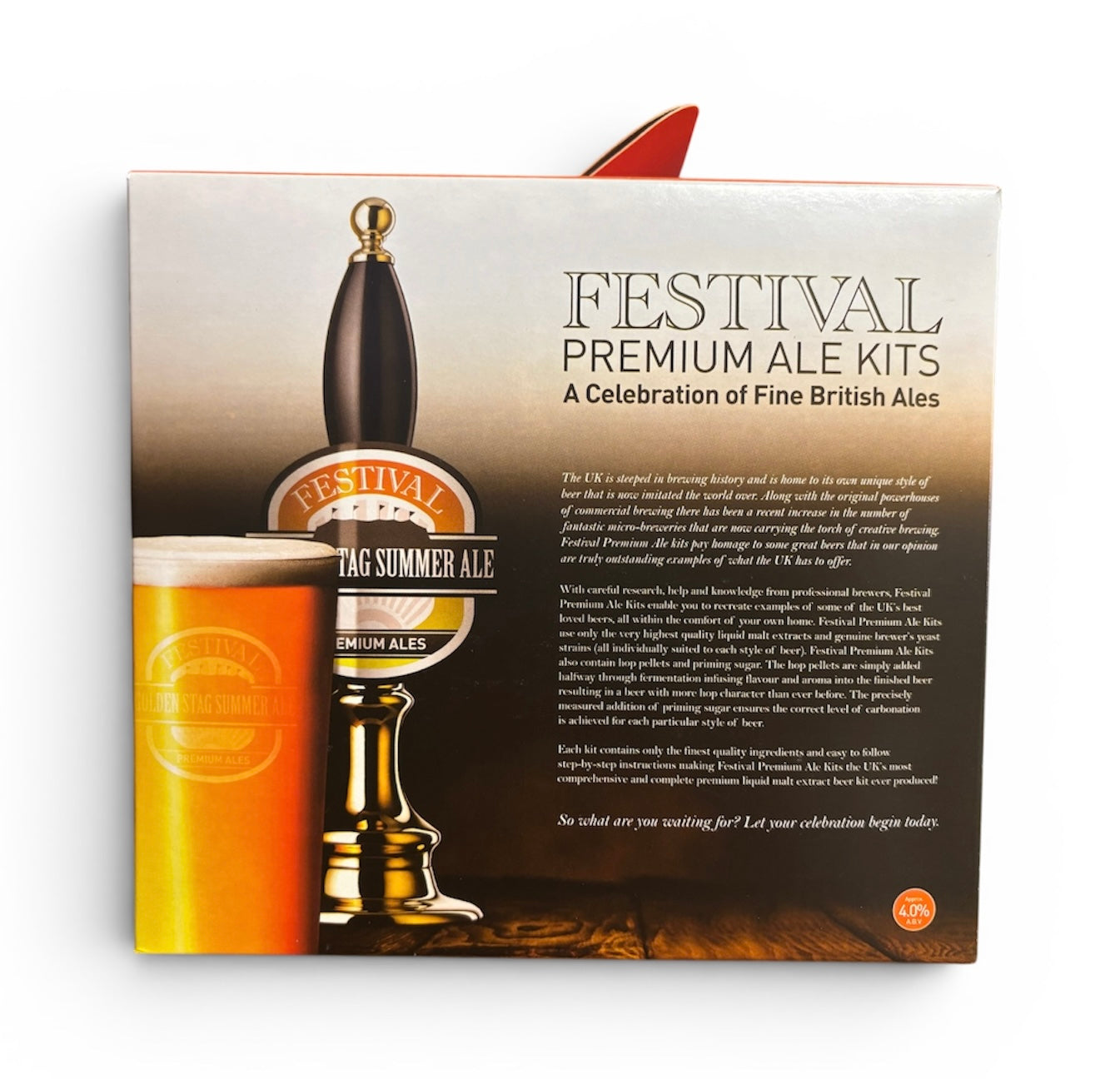 Festival Premium Ales - Golden Stag Summer Ale 3.1Kg Beer Kit