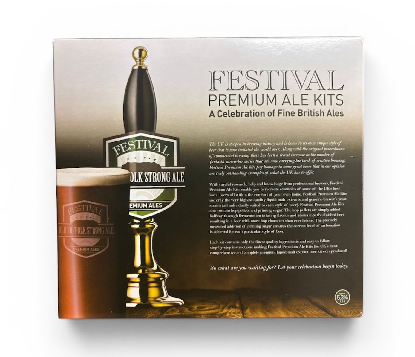 Festival Premium Ales - Old Suffolk Strong Ale 4.1Kg Beer Kit