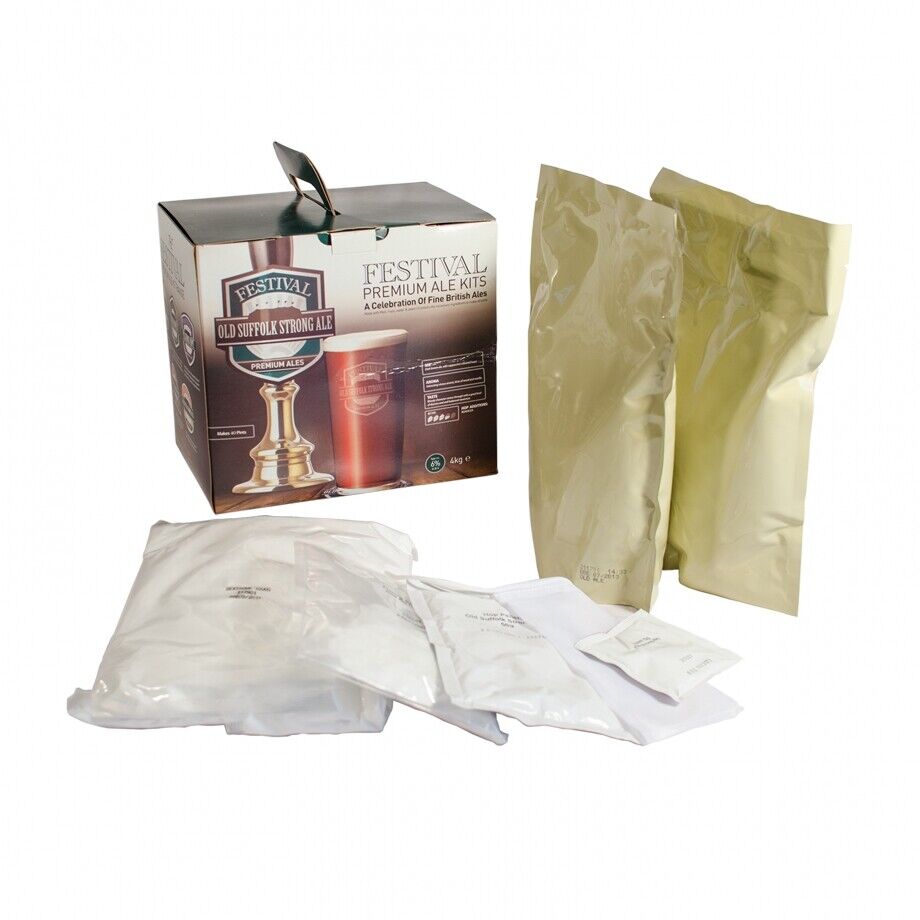 Festival Premium Ales - Old Suffolk Strong Ale 4.1Kg Beer Kit