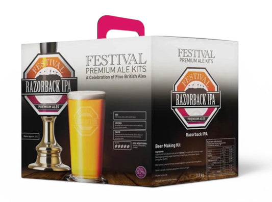 Festival Premium Ales - Razorback IPA 3.8Kg Beer Kit
