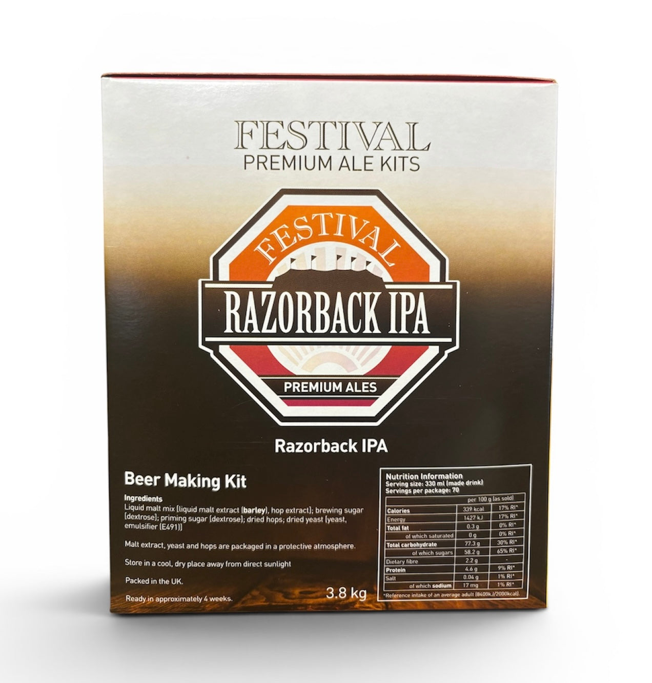 Festival Premium Ales - Razorback IPA 3.8Kg Beer Kit