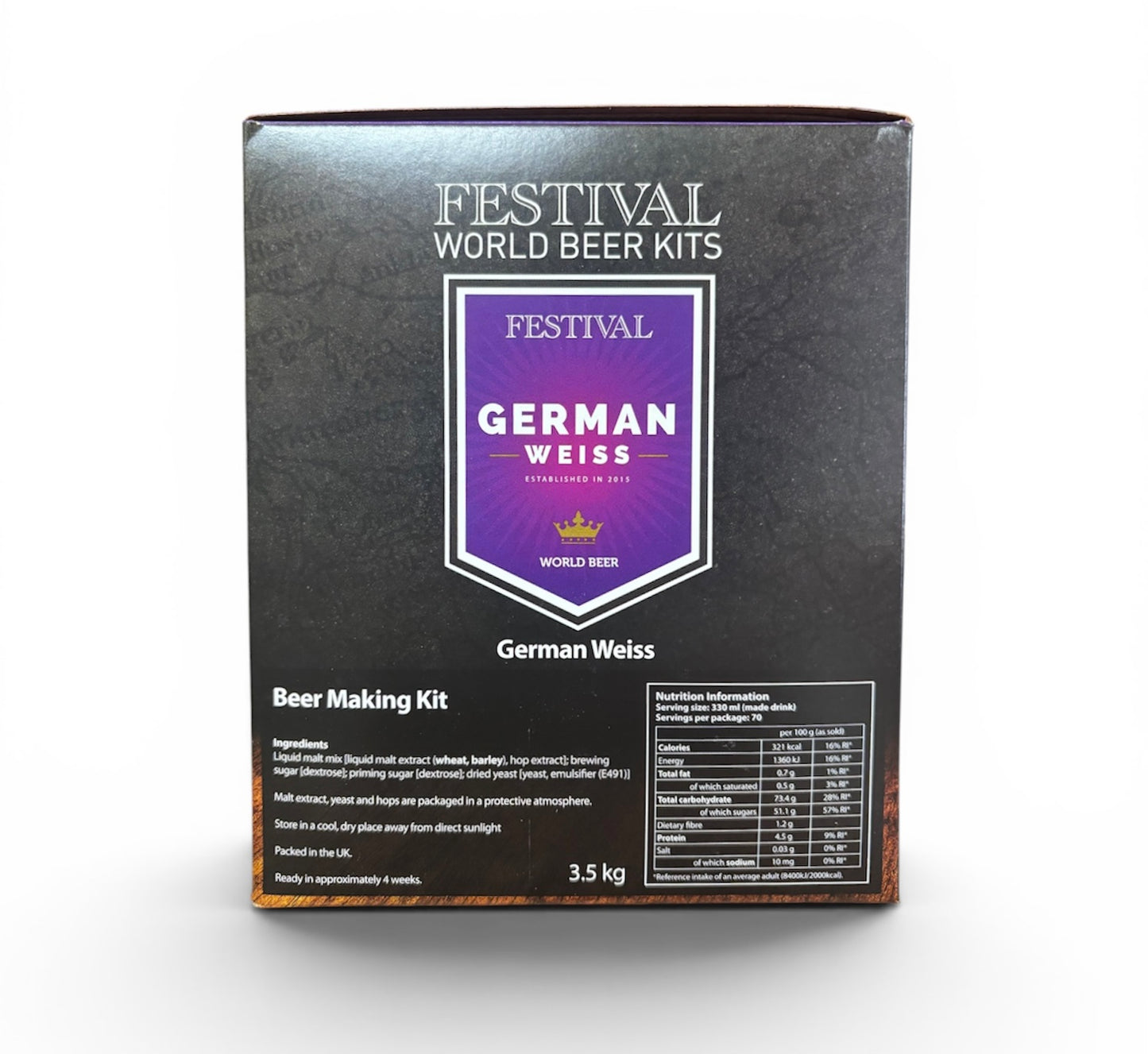 Festival World Beer Kits - German Weiss Beer 3.5Kg Beer Kit
