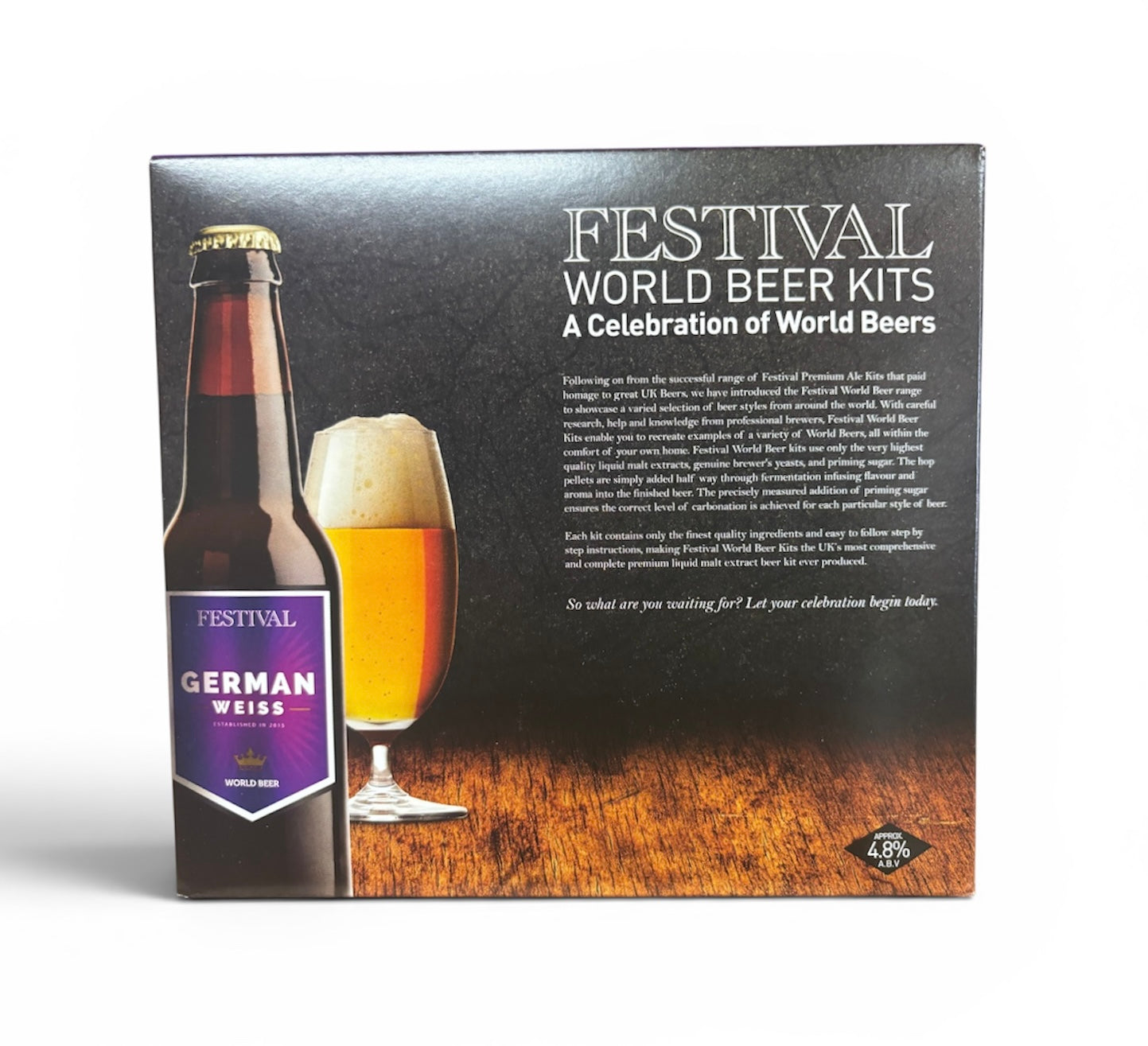 Festival World Beer Kits - German Weiss Beer 3.5Kg Beer Kit