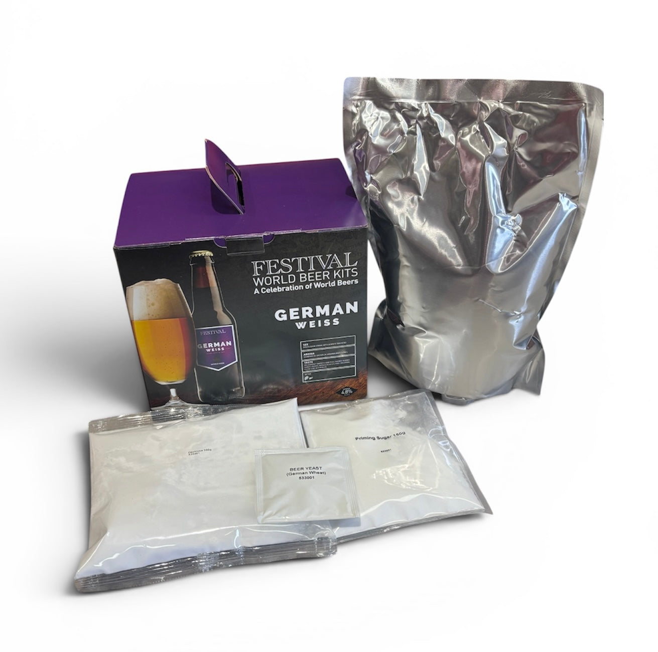 Festival World Beer Kits - German Weiss Beer 3.5Kg Beer Kit
