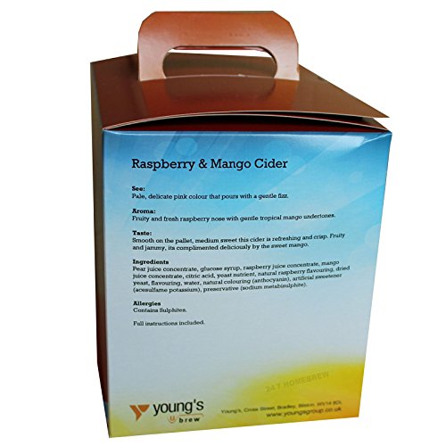 Youngs - Raspberry & Mango 3.5Kg 40 Pint Cider Kit