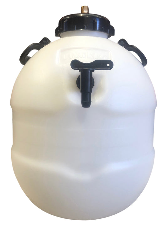 King Keg Top Tap Pressure Barrel - with Deep Drilled 8g Pin Valve Cap