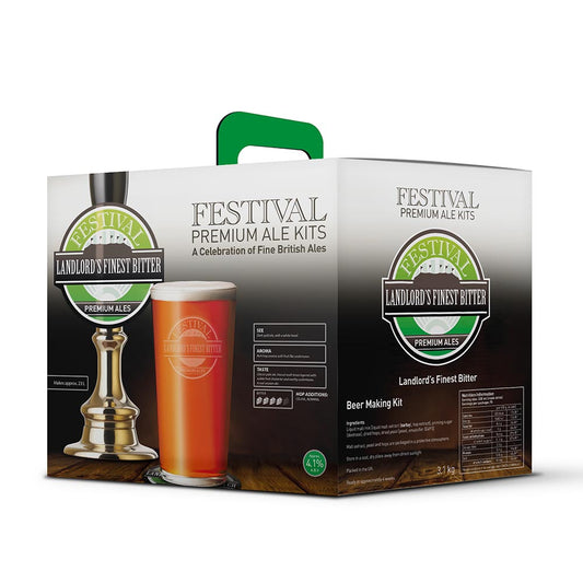 Festival Premium Ales - Landlords Finest Bitter 3.1Kg Beer Kit