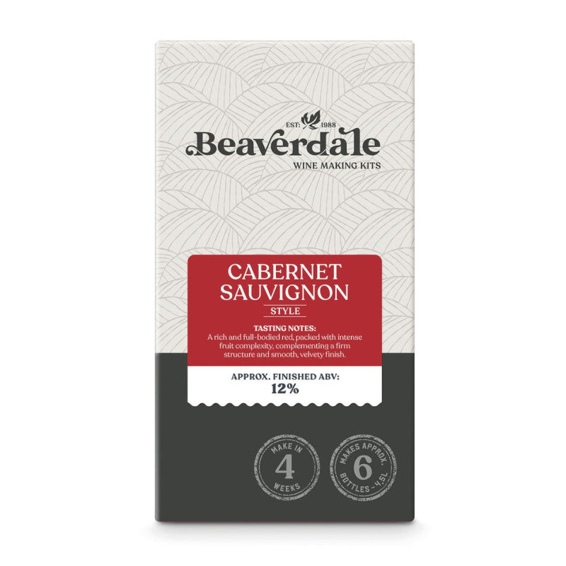 Beaverdale 6 Bottle Red Wine Kit - Cabernet Sauvignon