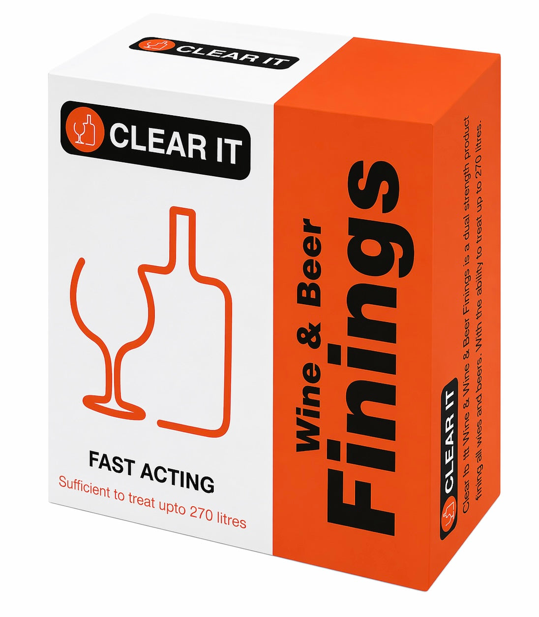 Youngs CLEAR IT Wine & Beer Finings - Treats up to 270 Litres