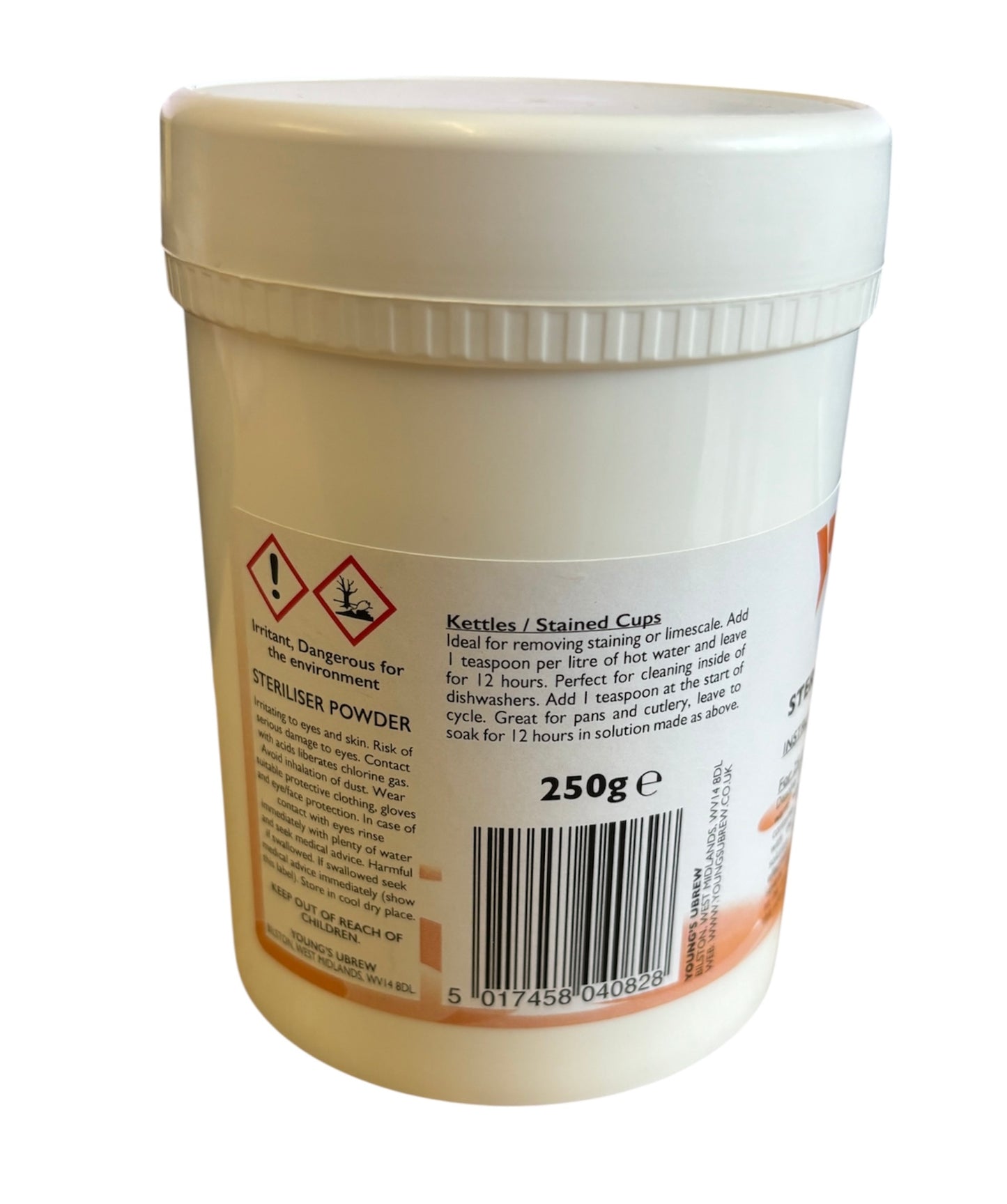 Youngs Cleaner / Steriliser 250g Tub